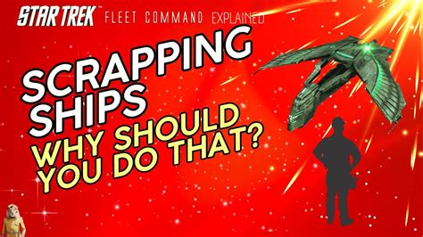 The Scrapyard lets you scrap ships for resources and materials. . Stfc ship scrapping guide